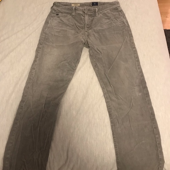 AG Jeans - The Graduate (grey corduroy) 32 X 34 - Picture 1 of 3